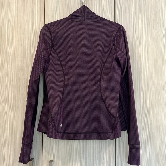 Lululemon | Precision Jacket | Chainlink Deep Zinfandel | Size 8 - Picture 6 of 16